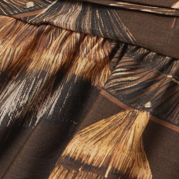 FARM RIO Shuhu Brown Sleeveless Maxi Dress - Picture 9 of 11